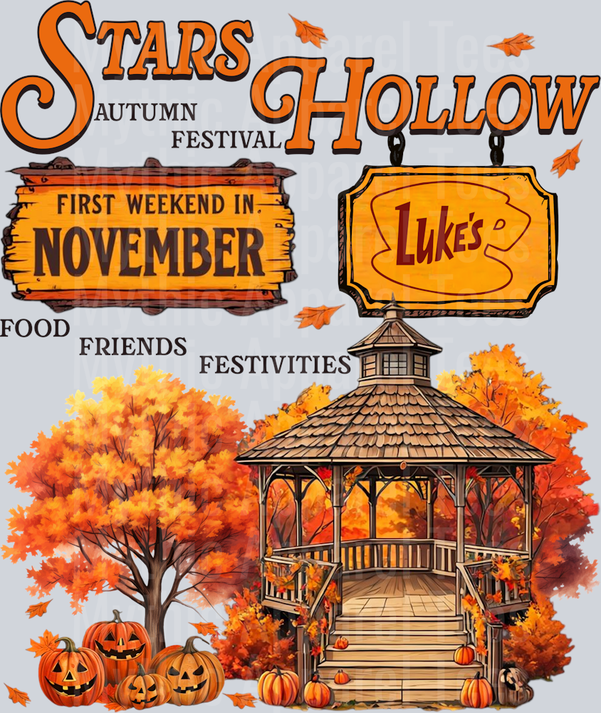 MUA Stars Hollow Autumn Festival black