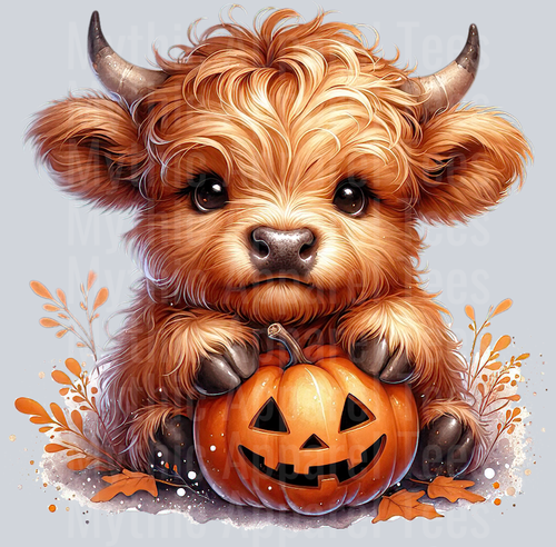 Halloween Highland Cow (1)