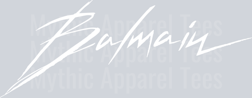 Balmain white PNG