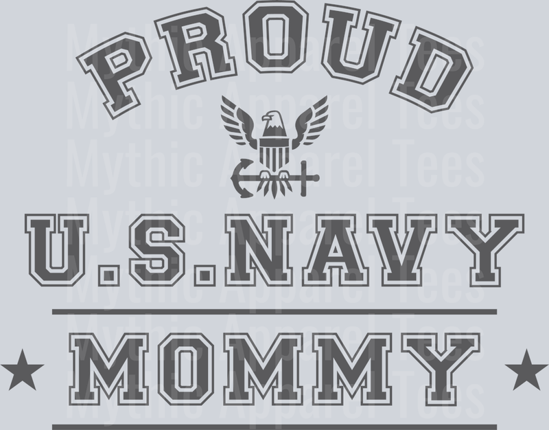 AZ1301 NAVY Proud US Navy Mom