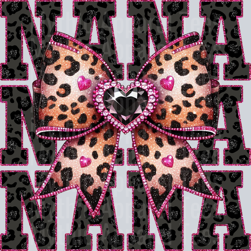 Leopard Bow Nana