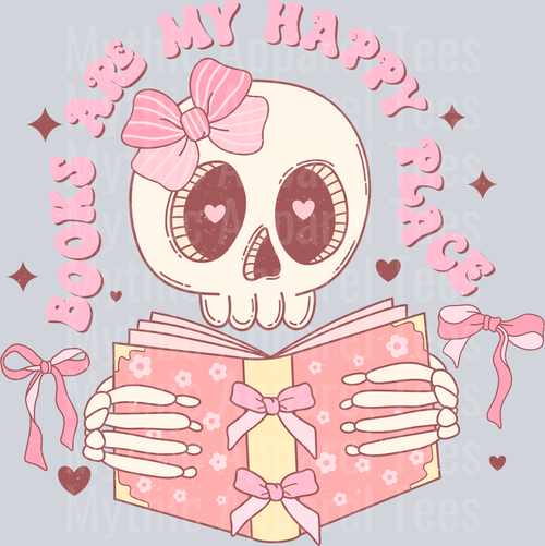 CB011- Books are my happy place