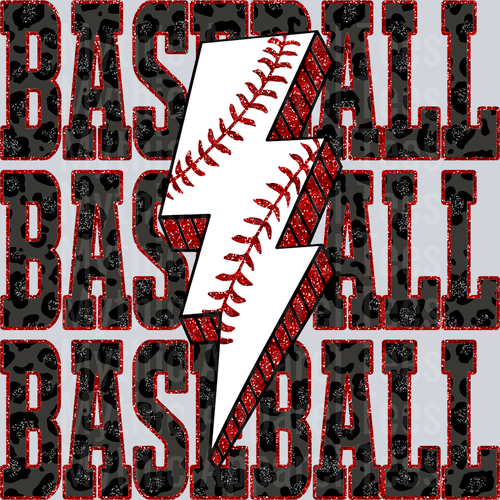 Baseball Stacked School Spirit & Sports