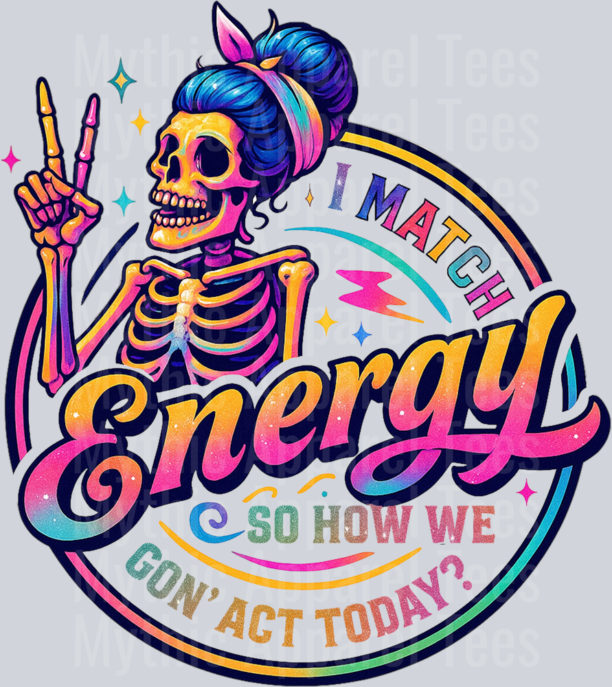 I match energy 11 for black