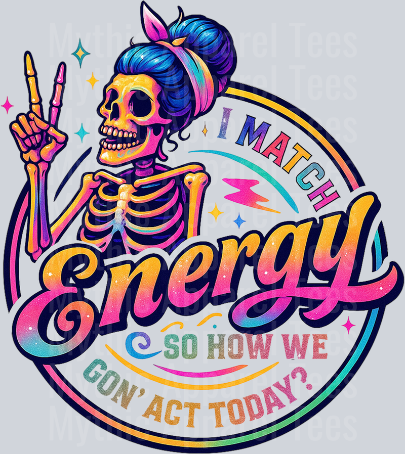 I match energy 11 for black