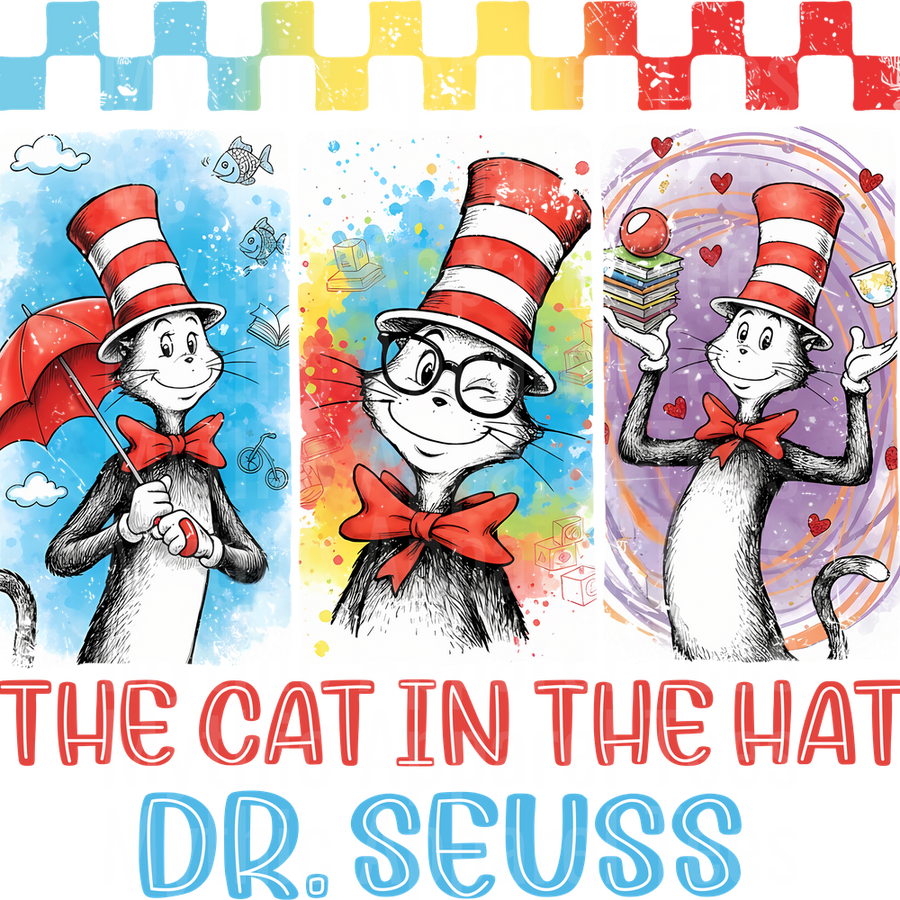 Dr Suess DTF Transfer
