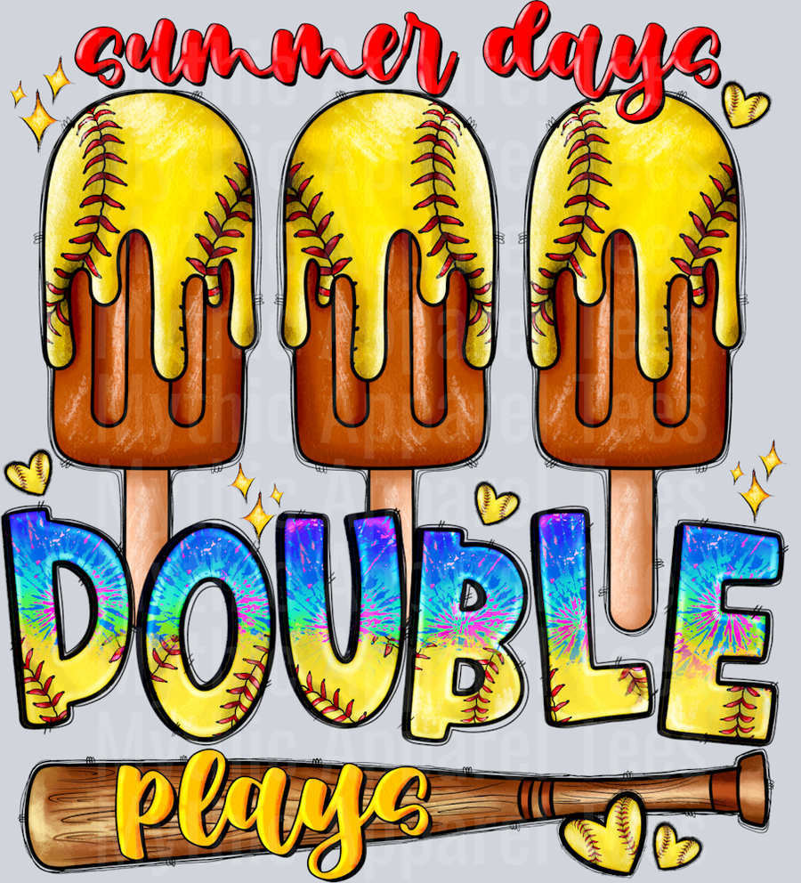 Summer Days Double Plays Softball