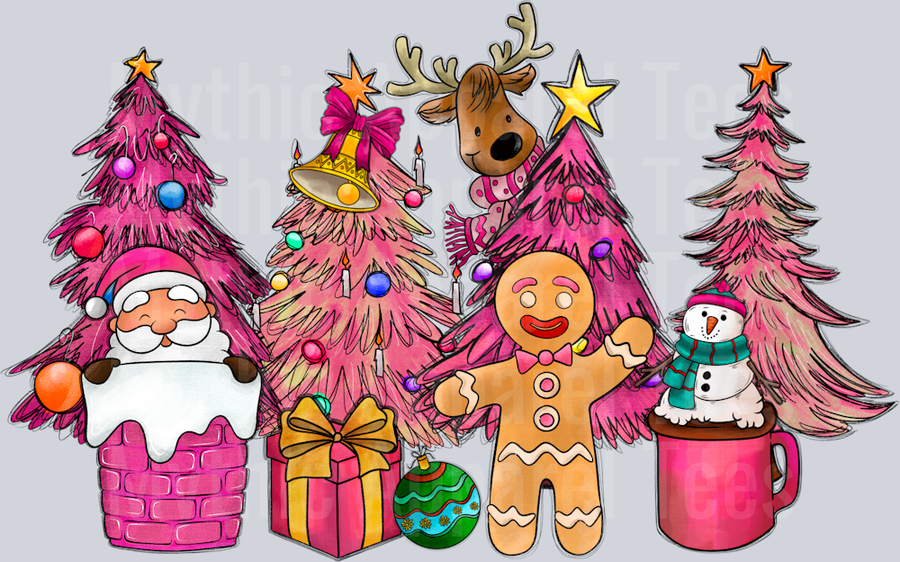 ChristmasTreePink