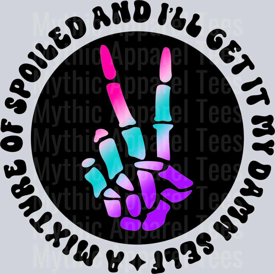 Color A Mixture Of Spoiled And Ill Get It My Damn Self Pocket
