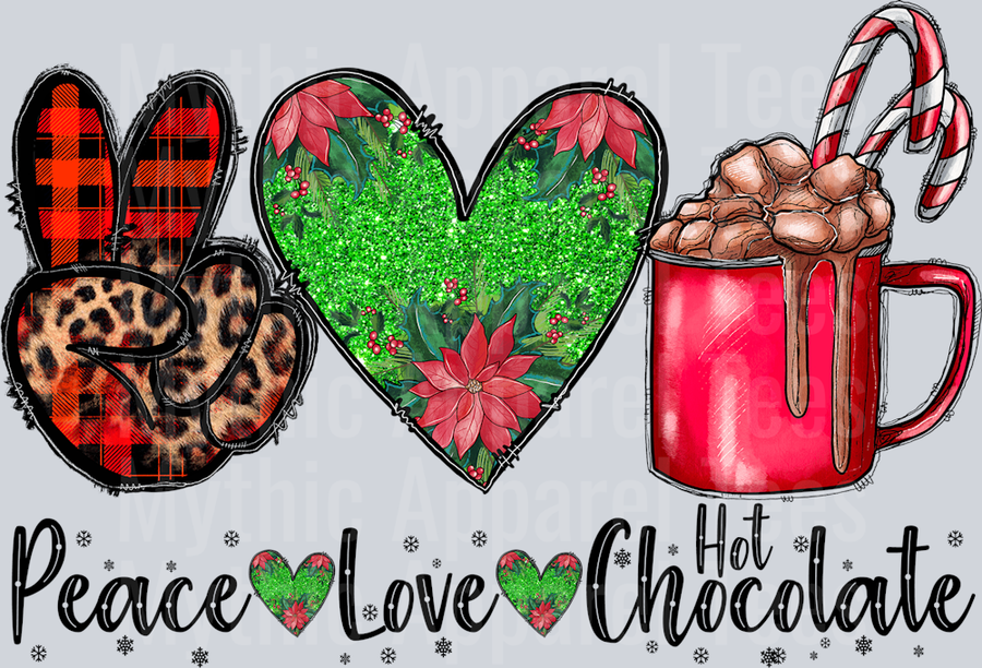 Peace Love Chocolate Cocoa