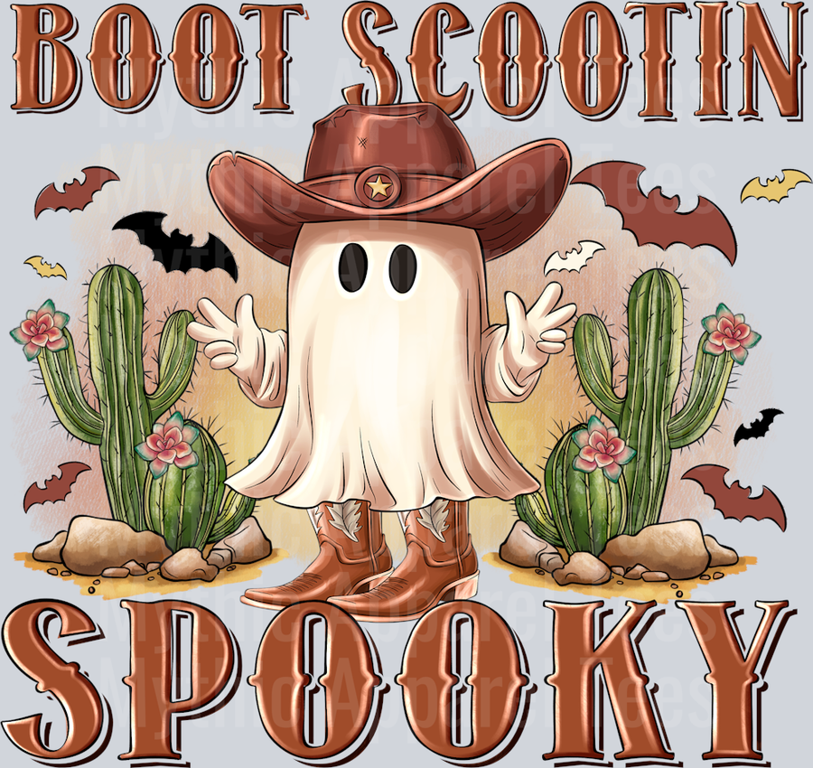 Boo Scootin Spooky Western Halloween
