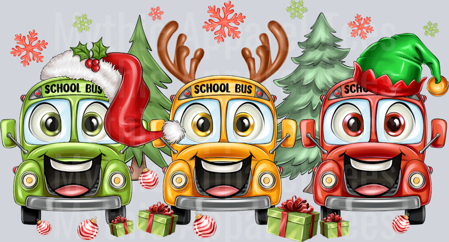 School Bus Christmas