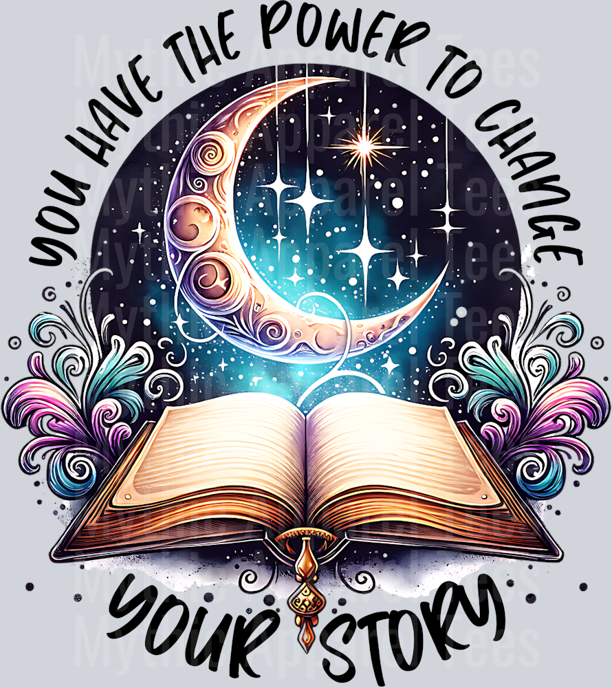 YOU HAVE THE POWER TO CHANGE YOUR STORY WATERCOLOR PNG