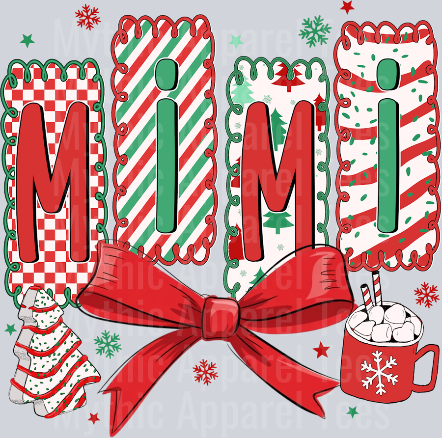 Coquette Christmas Mama Nana3