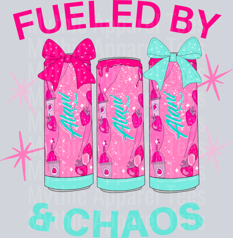 Fueled By Alani and Chaos DTF Alani Transfers