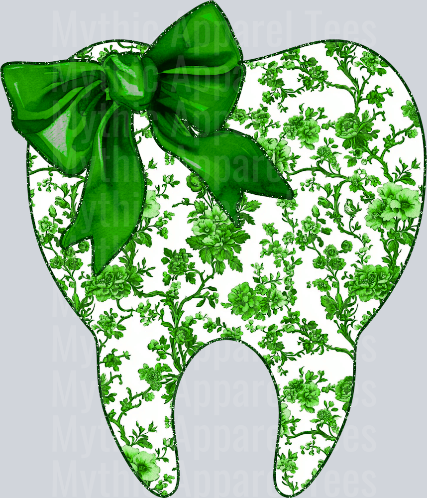 Green Toile Tooth