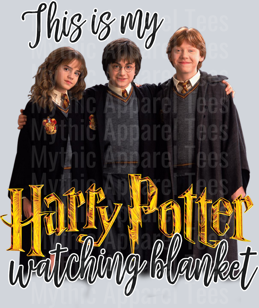 Harry Potter Blanket Plain