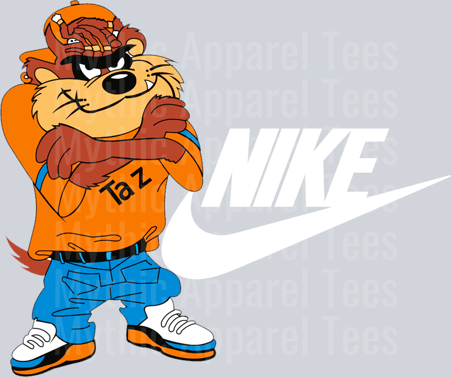 Taz 3 JUST DO IT DTF Nike Transfers