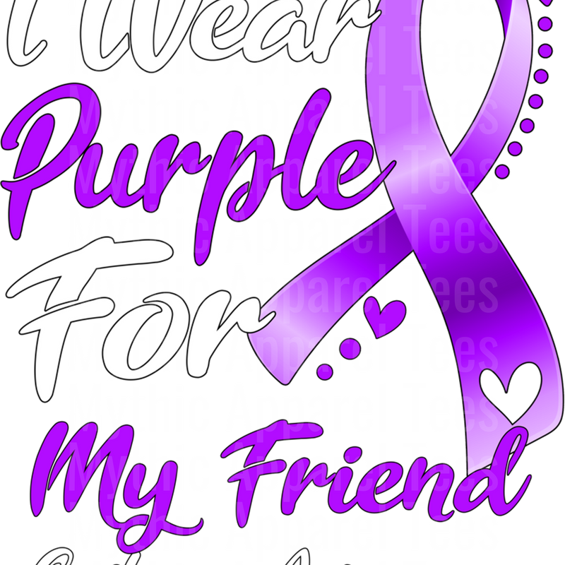 Epilepsy Awareness DTF Transfer