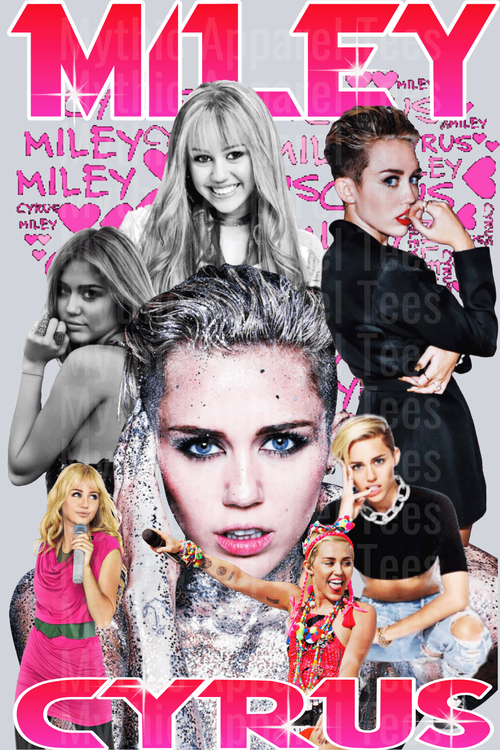 Miley Cyrus DTF Pop Culture Transfers
