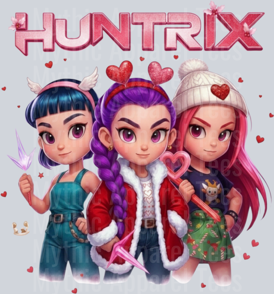 K-Pop Demon Hunters HUNTERX Valentines Day Transfers