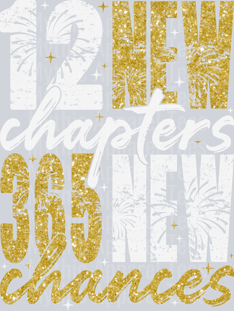12NEWCHAPTERSWHITEGOLDGLITTER