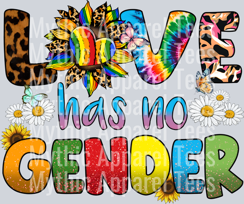 Love has no gender LGBTQ+ Transfer