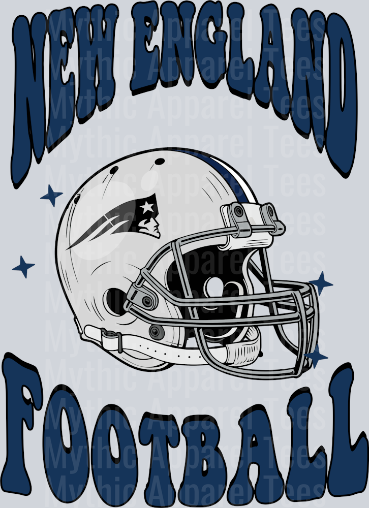 AZ1332 NFL FOOTBALL New England Patriots football custom