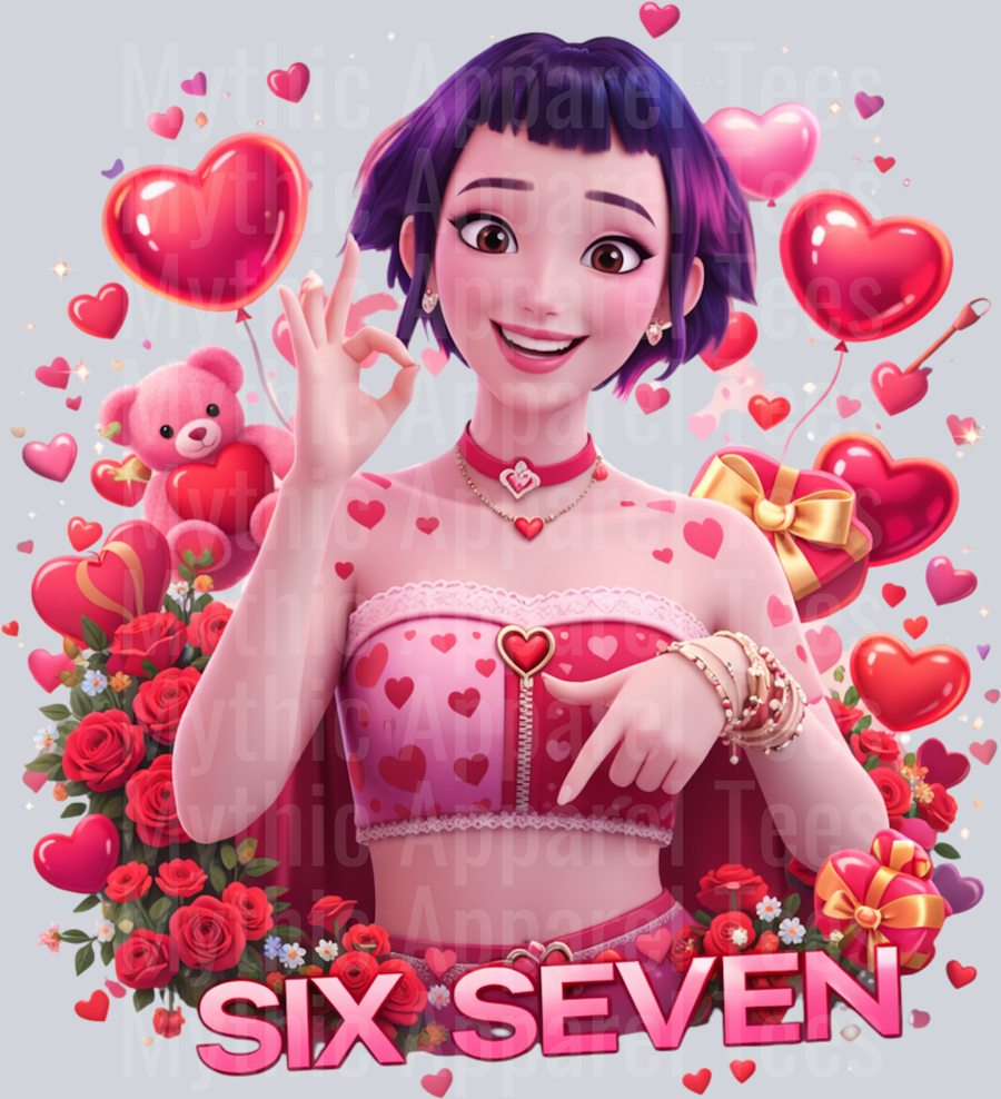 6 7 K-Pop Demon Hunters DemonX Valentines Day Transfers