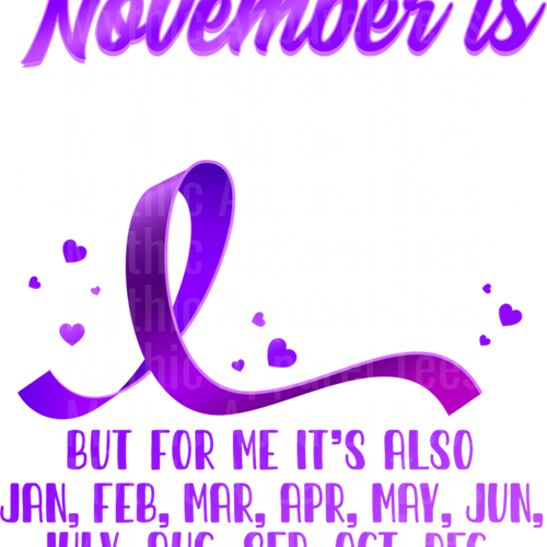 Epilepsy Awareness DTF Transfer