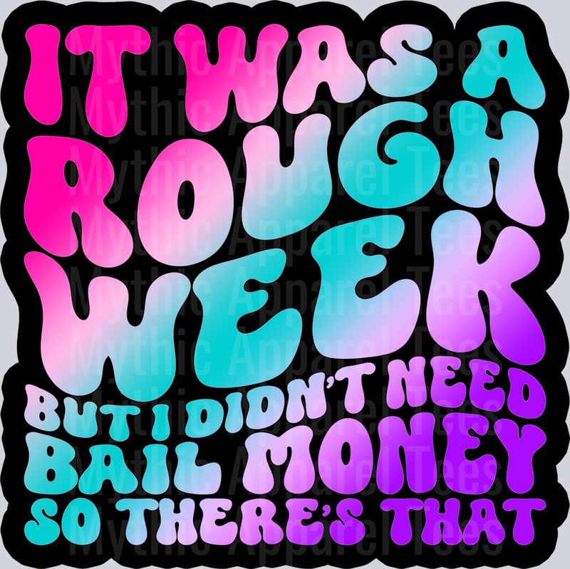 Color It Was A Rough Week