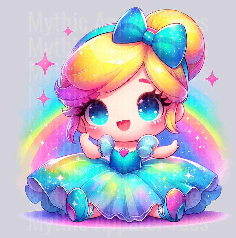 Cinderella Disney Princess Colorful Pop Art Pop Culture Cosmic style