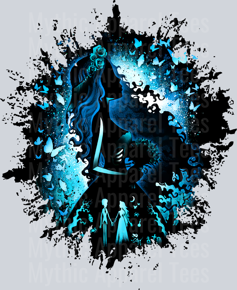 Emily the Corpse Bride Disney Dark Silhouette Color Splash Crystal Ball Vision 2