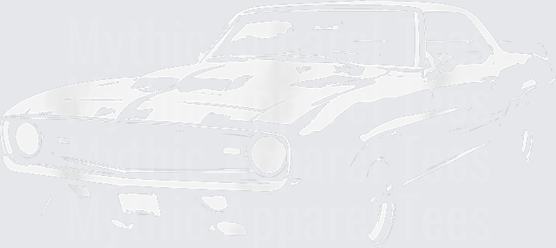 Classic Muscle Car Retro Vintage 60s 70s Car Lover Graphic T-Shirt