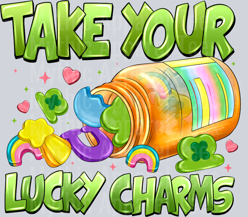 Take Your Lucky Charms Nurse St Patrick's Day