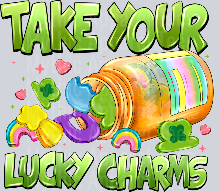Take Your Lucky Charms Nurse St Patrick's Day