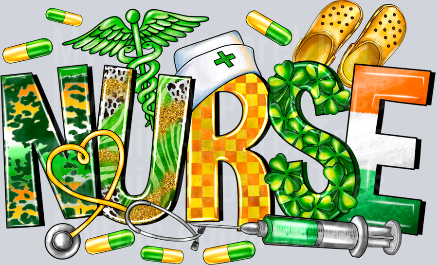 Nurse Lucky St Patrick's Day