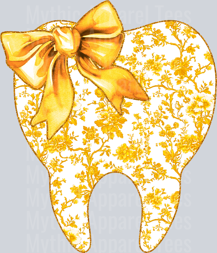 Yellow Toile Tooth