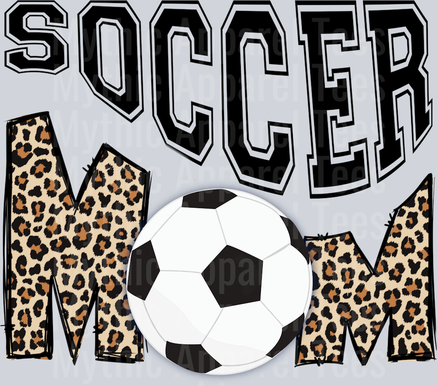 Soccer Mom DTF Soccer Transfers