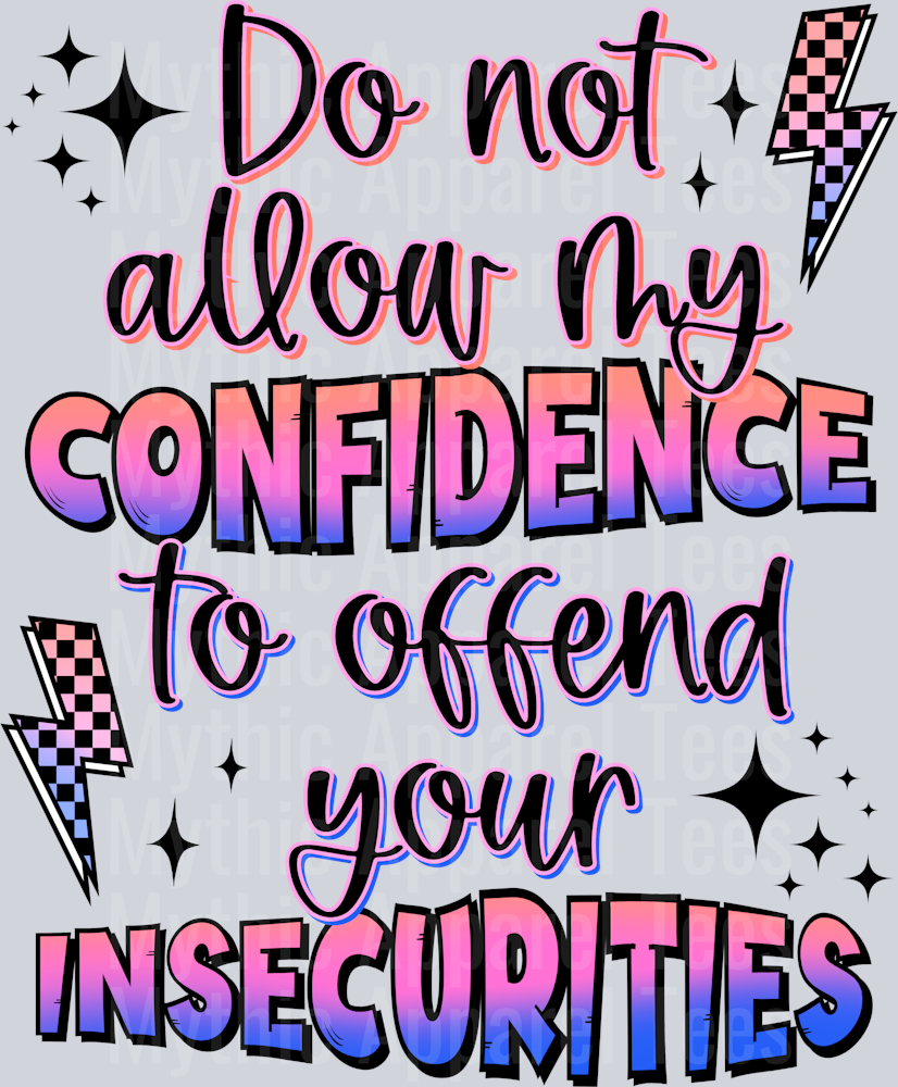 Confidence insecurities