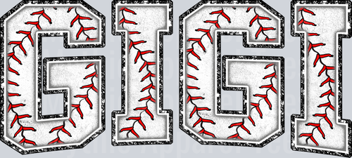 Baseball Gigi School Spirit & Sports