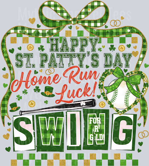 St Patricks Day Baseball