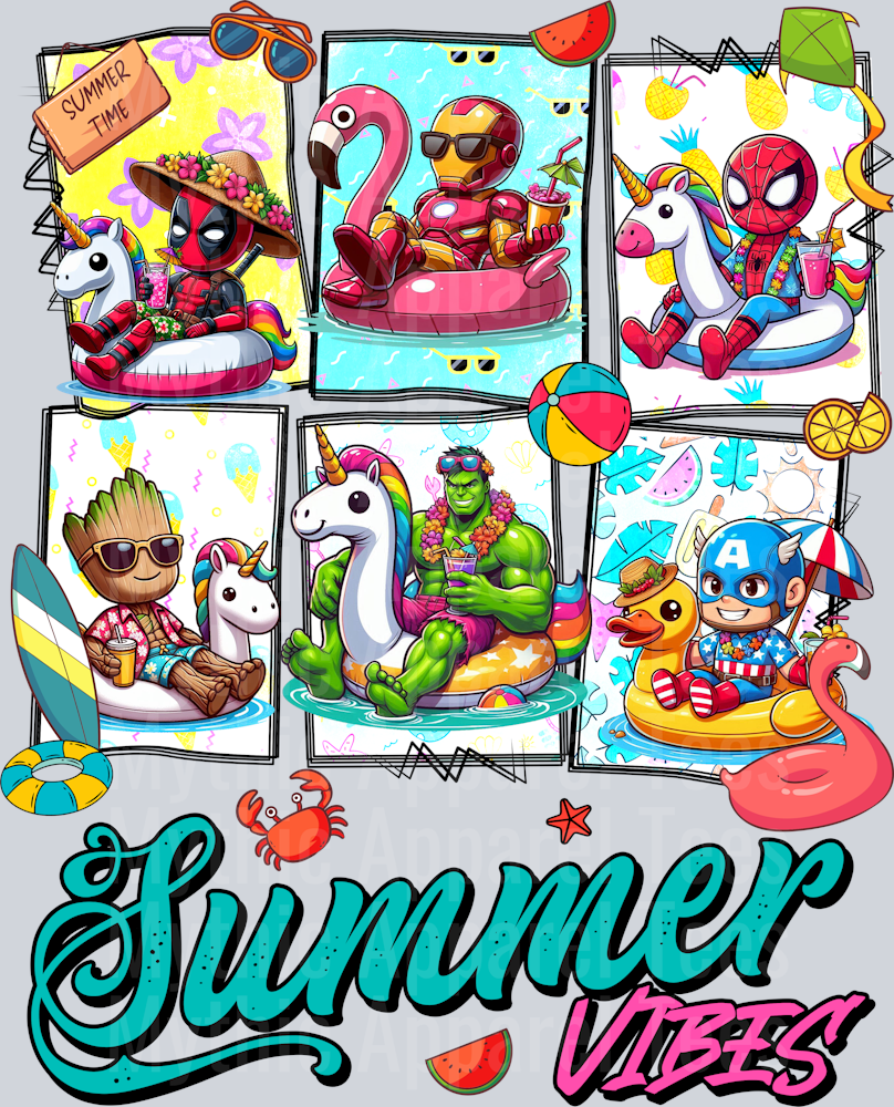 Super Hero Summer 2 Marvel Avengers Summer Vibes Disney Superhero