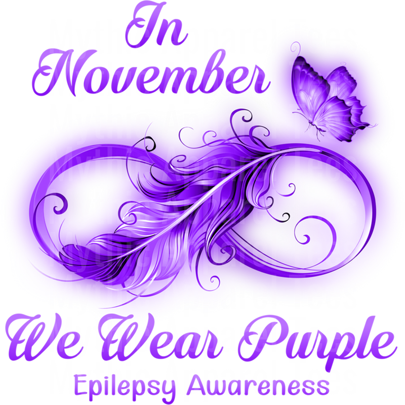 Epilepsy Awareness DTF Transfer
