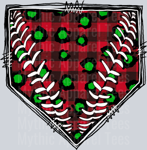 Christmas Homeplate Grinch Colors