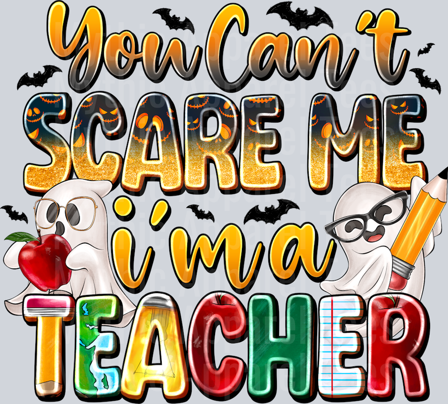 You Can't Scare Me I'm a Teacher