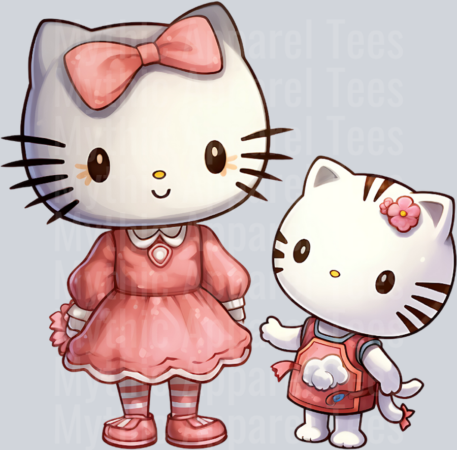 HK and friend HK Hello Kitty Flowers