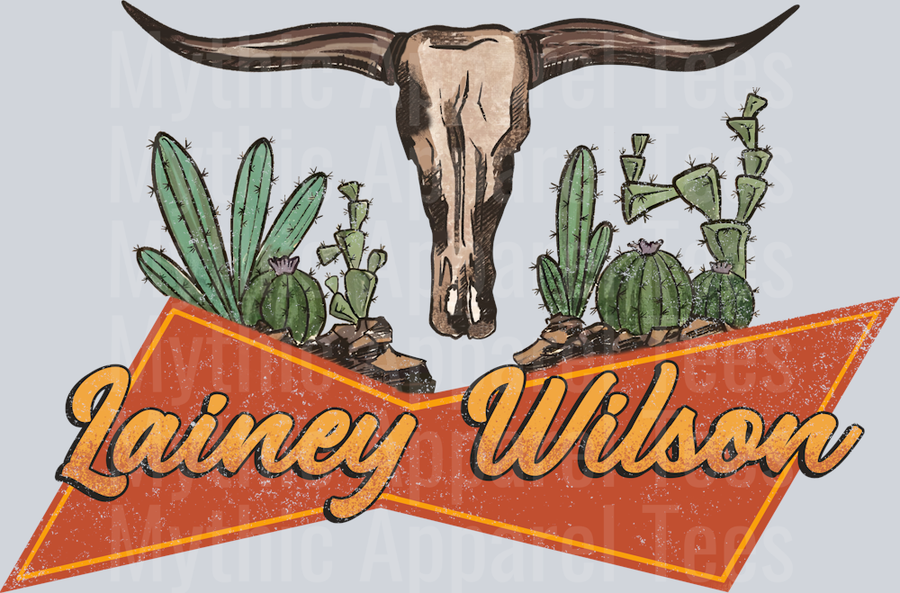 Lainey Wilson Bull Horns Country Music Western