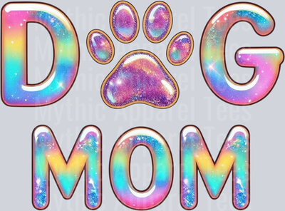 KawaiiDogMomPng Dog Mom Lover Transfers