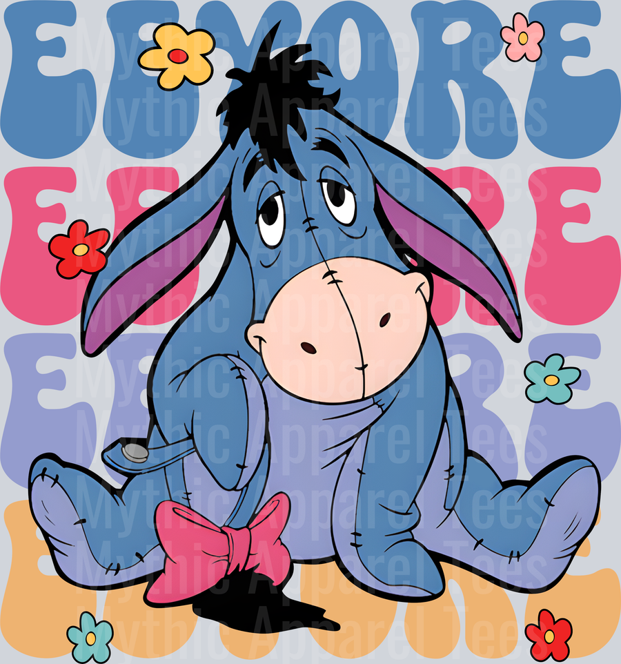 Eeyore Winnie the Pooh DTF Disney Transfers